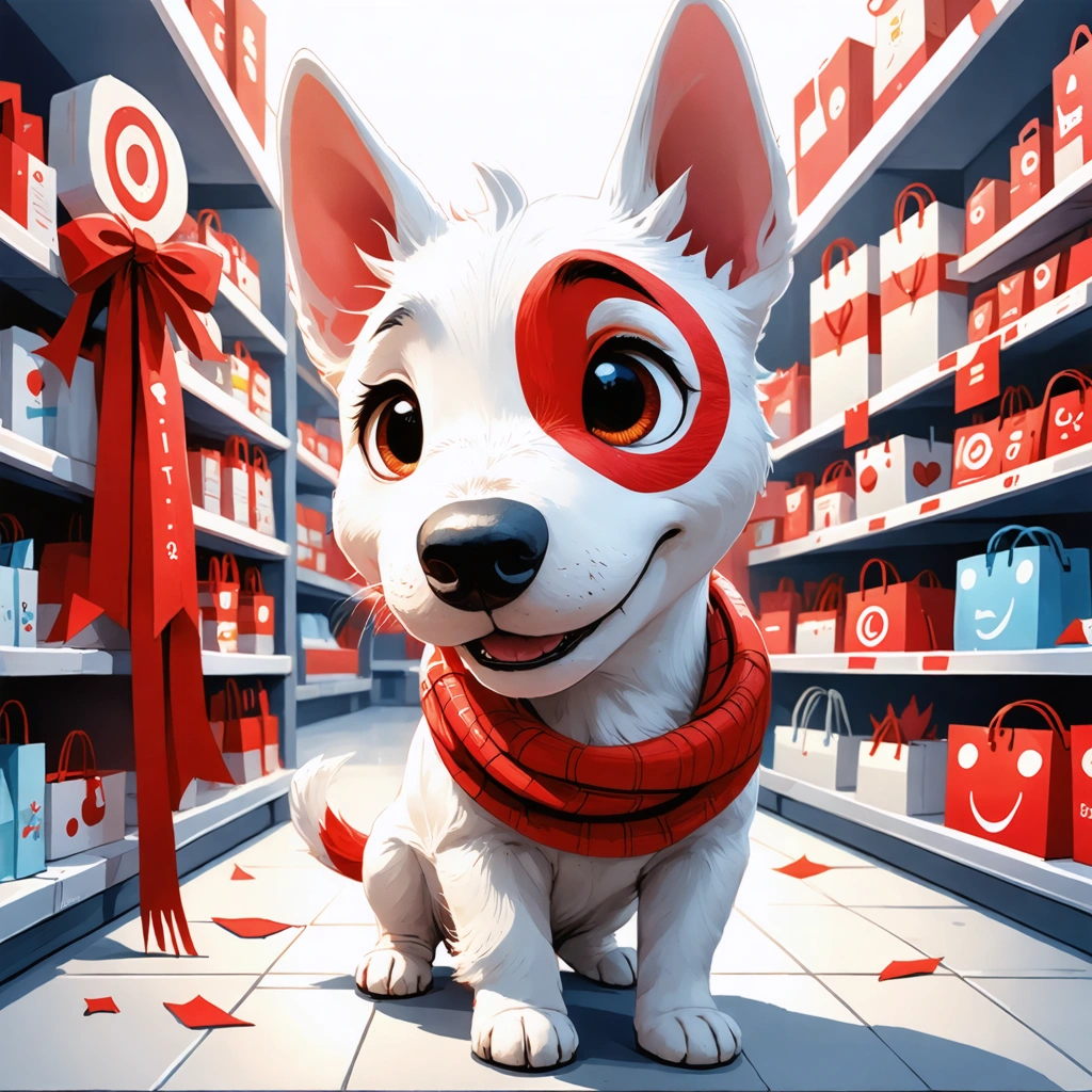 Target’s Bullseye Pup: A Retail Mascot Star